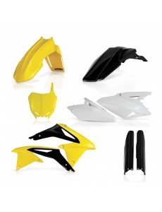 KIT PLÁSTICOS COMPLETO ACERBIS SUZUKI RM-Z 450 2008 - 2017 COR ORIGINAL 013